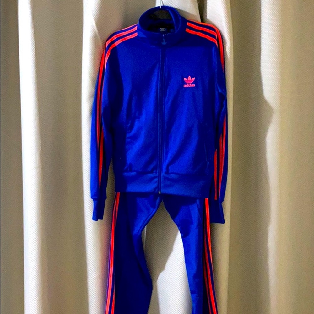 Adidas 2 piece set. Training jacket and pants